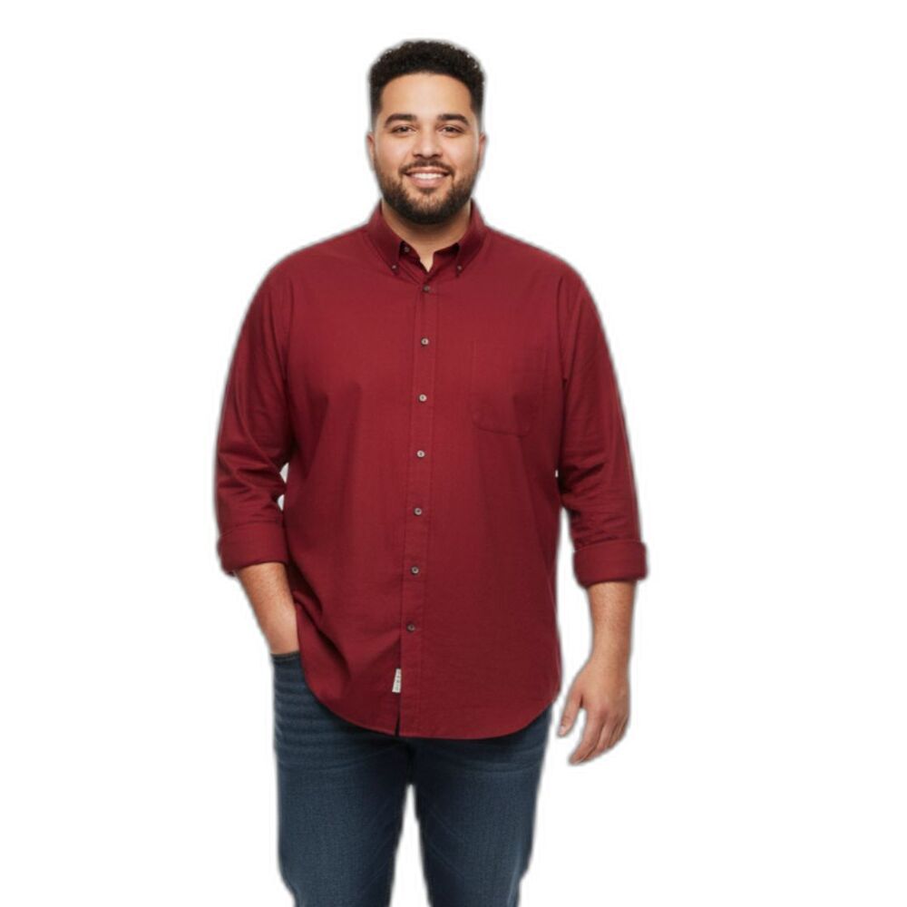5 for $25 Roundtree & Yorke 3X Red Dress Shirt